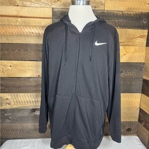 Nike Men's Black Full-Zip Jacket